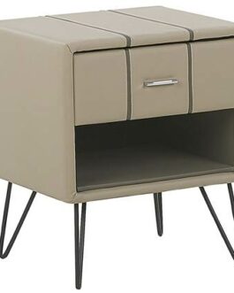 Beliani BETIN Nachtkastje beige bestellen via beddenwinkel-online.nl
