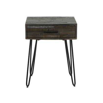 vidaXL Nachtkastjes 2 st 40x30x30 cm spaanplaat zwart bestellen via beddenwinkel-online.nl