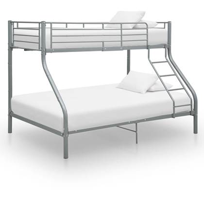 vidaXL Boxspring stof donkergrijs 200×200 cm bestellen via beddenwinkel-online.nl