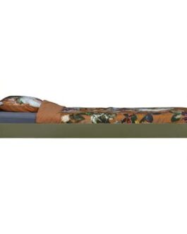 Woood Mees Bed 90 x 200 cm – Army bestellen via beddenwinkel-online.nl