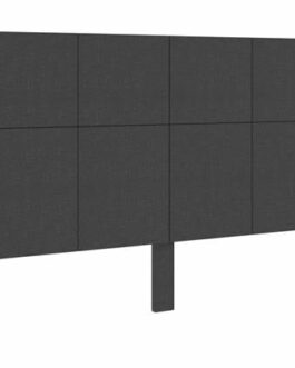 vidaXL Hoofdbord 180×200 cm stof donkergrijs bestellen via beddenwinkel-online.nl