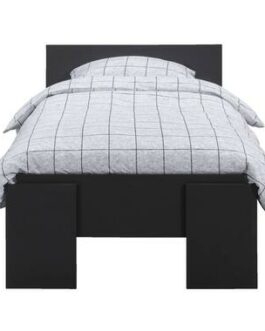 Bed Lyon – zwart – 90×200 cm – Leen Bakker bestellen via beddenwinkel-online.nl