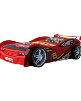 Vipack autobed Night Racer – rood – 68,5x111x241,5 cm – Leen Bakker bestellen via beddenwinkel-online.nl