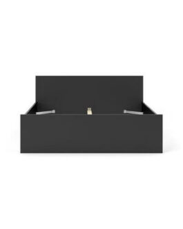 Bed Naia – mat zwart – 160×200 cm – Leen Bakker bestellen via beddenwinkel-online.nl