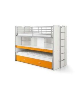 Vipack hoogslaper Bonny – oranje – 221,5×101,5×161 cm – Leen Bakker bestellen via beddenwinkel-online.nl