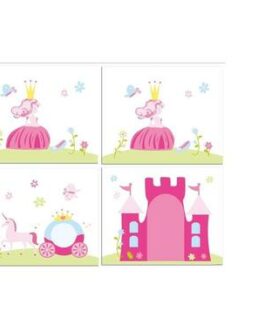 Vipack speelgordijn Princess – roze – 235x140x0,5 cm – Leen Bakker bestellen via beddenwinkel-online.nl