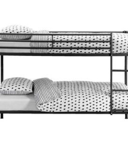 Stapelbed Bram – antraciet – 90×200 cm – Leen Bakker bestellen via beddenwinkel-online.nl