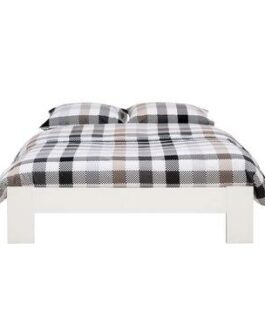 Twijfelaar bed Sydney – wit – 120×200 cm – Leen Bakker bestellen via beddenwinkel-online.nl