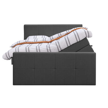 UMIX boxspring op maat Rune – stof roze – 160×200 cm – Leen Bakker bestellen via beddenwinkel-online.nl