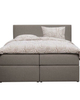 Boxcombinatie Orebro 6-delig – taupe – 140×200 cm – Leen Bakker bestellen via beddenwinkel-online.nl