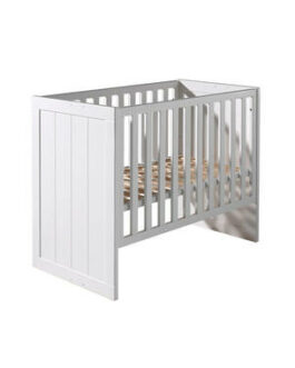 Vipack babybed Erik – wit – 126,6x68x90 cm – Leen Bakker bestellen via beddenwinkel-online.nl