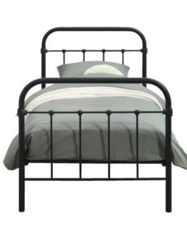 Bed Anne – mat antraciet – 90×200 cm – Leen Bakker bestellen via beddenwinkel-online.nl