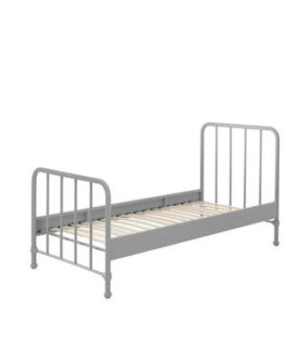 Vipack bed Bronxx – grijs – 90×200 cm – Leen Bakker bestellen via beddenwinkel-online.nl