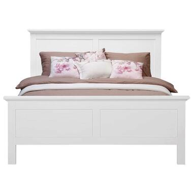 Bed Harvey – donker eiken-/antracietkleur – 180×200 cm – Leen Bakker bestellen via beddenwinkel-online.nl