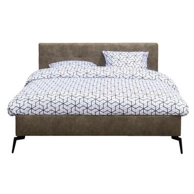 Bed Anne – mat antraciet – 160×200 cm – Leen Bakker bestellen via beddenwinkel-online.nl