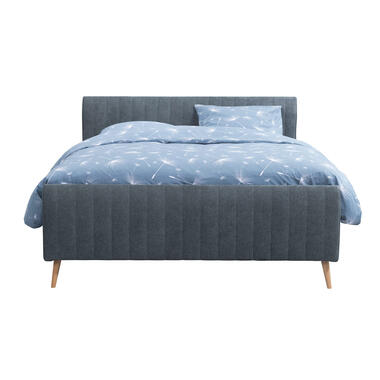 Parisot bed Margaux – grijs – 140×200 centimeter – Leen Bakker bestellen via beddenwinkel-online.nl