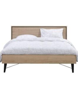 Bed Kansas – eikenkleur – 160×200 cm – Leen Bakker bestellen via beddenwinkel-online.nl