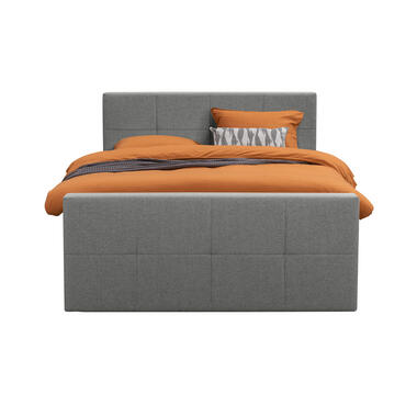 UMIX boxspring op maat Rune – elektrisch verstelbaar – stof groen – 140×200 cm – Leen Bakker bestellen via beddenwinkel-online.nl