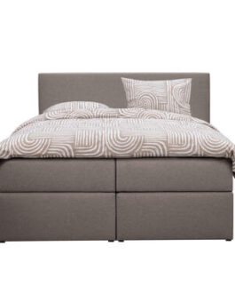 Boxcombinatie Orebro 6-delig – taupe – 160×200 cm – Leen Bakker bestellen via beddenwinkel-online.nl