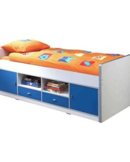 Vipack kajuitbed Bonny – blauw – 78,5×97,5×207 cm – Leen Bakker bestellen via beddenwinkel-online.nl