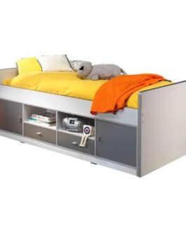 Vipack kajuitbed Bonny – zilver – 78,5×97,5×207 cm – Leen Bakker bestellen via beddenwinkel-online.nl