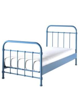 Vipack bed New York – blauw – 90×200 cm – Leen Bakker bestellen via beddenwinkel-online.nl