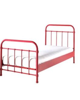 Vipack bed New York – rood – 90×200 cm – Leen Bakker bestellen via beddenwinkel-online.nl