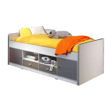 Vipack bed Bronxx – zwart – 90×200 cm – Leen Bakker bestellen via beddenwinkel-online.nl