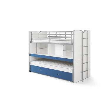 Vipack halfhoogslaper Pino met bureau – incl. kast – wit – 114x105x209,3 cm – Leen Bakker bestellen via beddenwinkel-online.nl