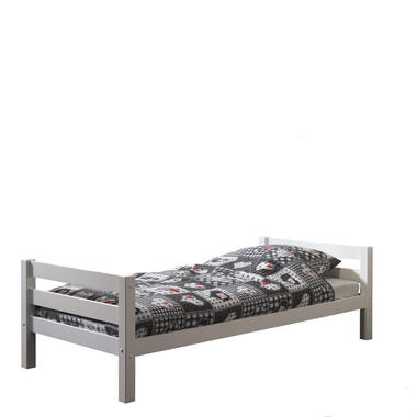 Vipack huisbed met wit dak – wit – 90×200 cm – Leen Bakker bestellen via beddenwinkel-online.nl