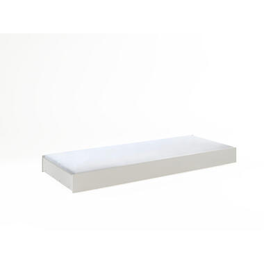 Bed Ties met bedlade – whitewash – 90×200 cm – Leen Bakker bestellen via beddenwinkel-online.nl