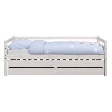 Vipack kajuitbed Bonny – zilver – 78,5×97,5×207 cm – Leen Bakker bestellen via beddenwinkel-online.nl