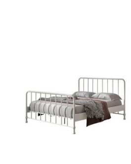 Vipack bed Bronxx – wit – 160×200 cm – Leen Bakker bestellen via beddenwinkel-online.nl