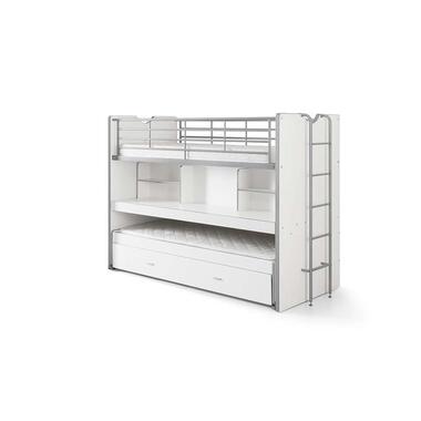 Vipack stapelbed Lewis – wit – 174x96x211,2 cm – Leen Bakker bestellen via beddenwinkel-online.nl