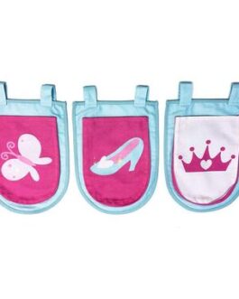 Vipack 3 zakjes Princess – roze – 51,5x30x3 cm – Leen Bakker bestellen via beddenwinkel-online.nl