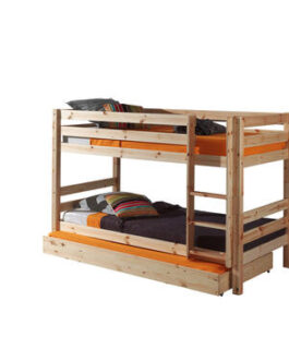 Vipack stapelbed Pino met onderbed – grenenhout – 140x103x208 cm – Leen Bakker bestellen via beddenwinkel-online.nl