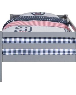 Bed Ties – antraciet – 90×200 cm – Leen Bakker bestellen via beddenwinkel-online.nl