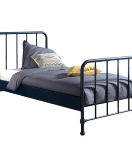 Vipack bed Bronxx – denim blauw – 90×200 cm – Leen Bakker bestellen via beddenwinkel-online.nl