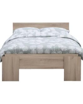 Bed Lyon – eikenkleur – 120×200 cm – Leen Bakker bestellen via beddenwinkel-online.nl