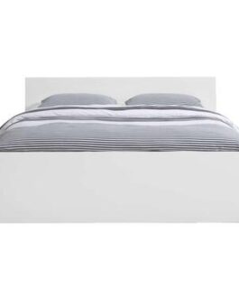 Bed Naia – hoogglans wit – 140×200 cm – Leen Bakker bestellen via beddenwinkel-online.nl