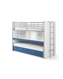 Vipack hoogslaper Bonny – blauw – 221,5×101,5×161 cm – Leen Bakker bestellen via beddenwinkel-online.nl